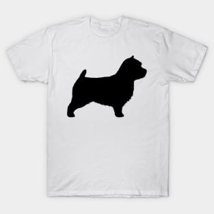 Norwich Terrier Silhouette(s) T-Shirt